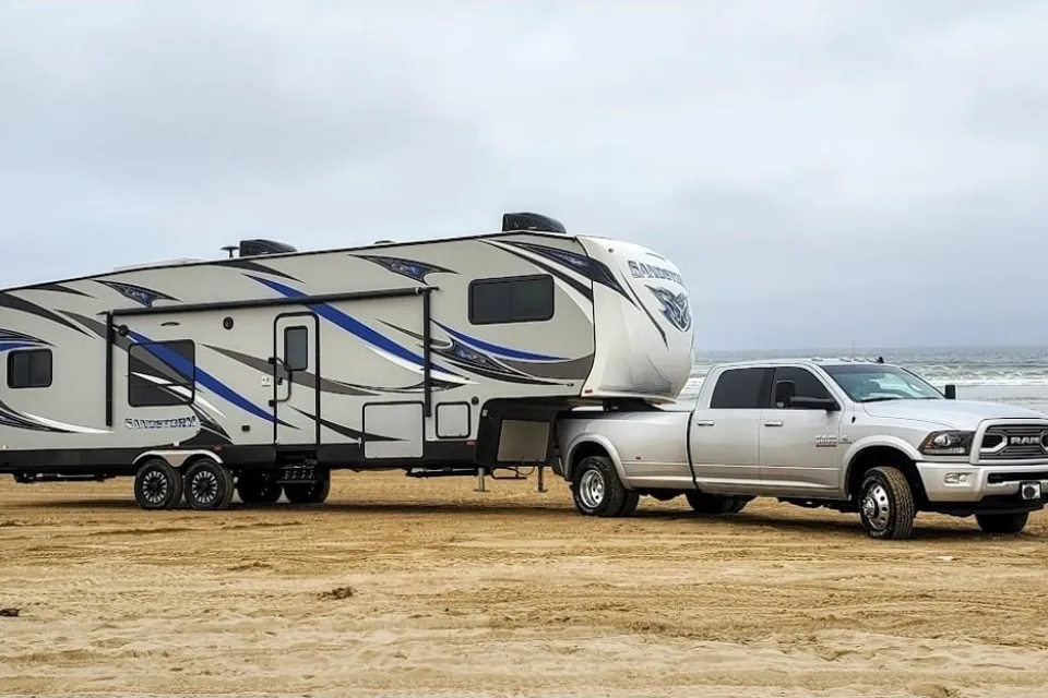 David's Forest River 336GSLR Toy Hauler