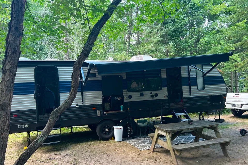 Jacob's Forest River 274BRB Travel Trailer
