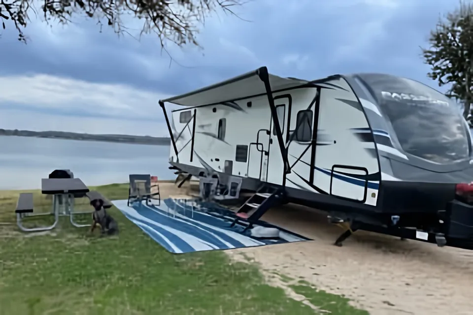 Unique Bunk Room with Quad Double-Bunks