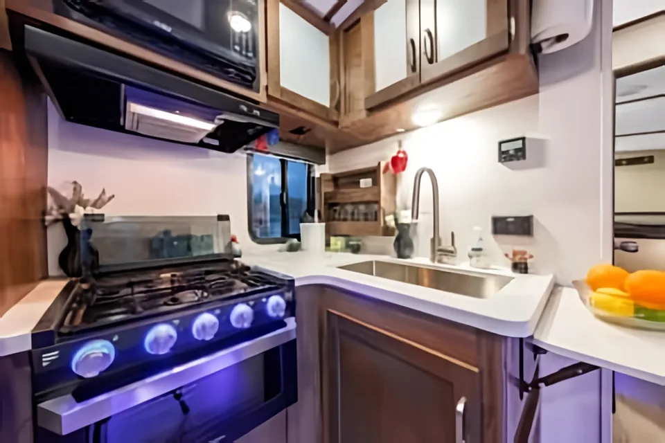 Unique Bunk Room with Quad Double-Bunks