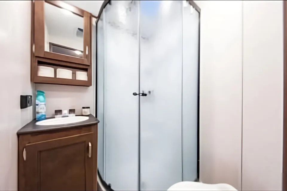 Unique Bunk Room with Quad Double-Bunks