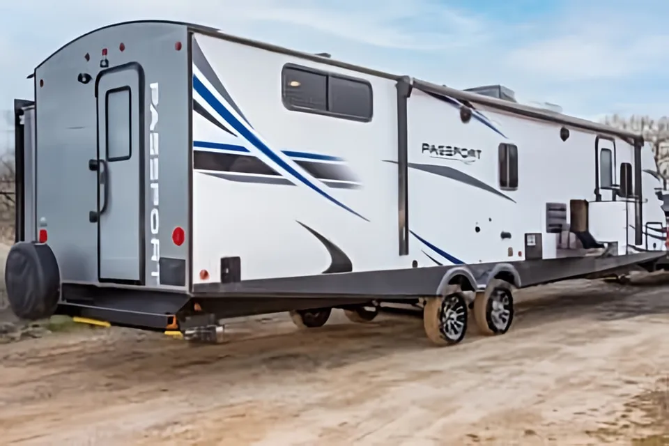 Unique Bunk Room with Quad Double-Bunks