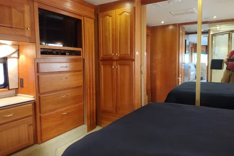 Stella - our luxury motorhome named after our English Mastiff