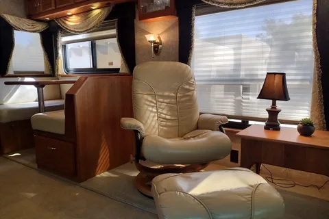 Stella - our luxury motorhome named after our English Mastiff
