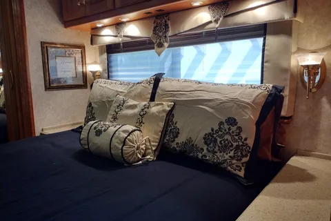 Stella - our luxury motorhome named after our English Mastiff