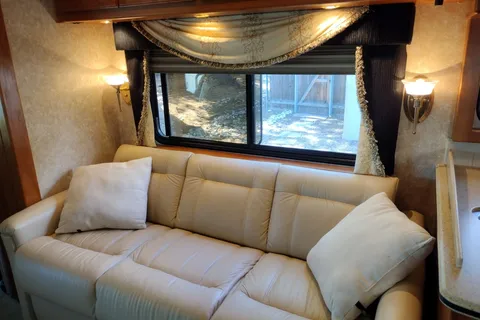 Stella - our luxury motorhome named after our English Mastiff