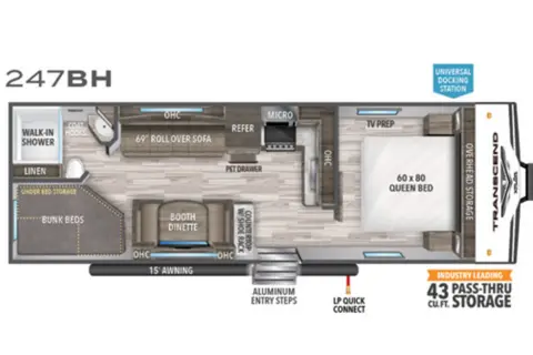 Luxury Grand Design Transcend Xplor Travel Trailer