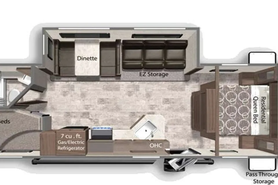 Delivery Only Camper | Fully Stocked | No Hidden Fees | Free Generator Use