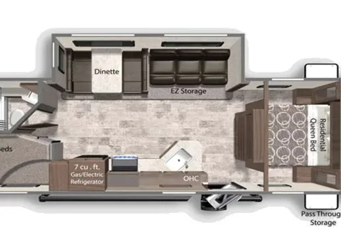 Delivery Only Camper | Fully Stocked | No Hidden Fees | Free Generator Use