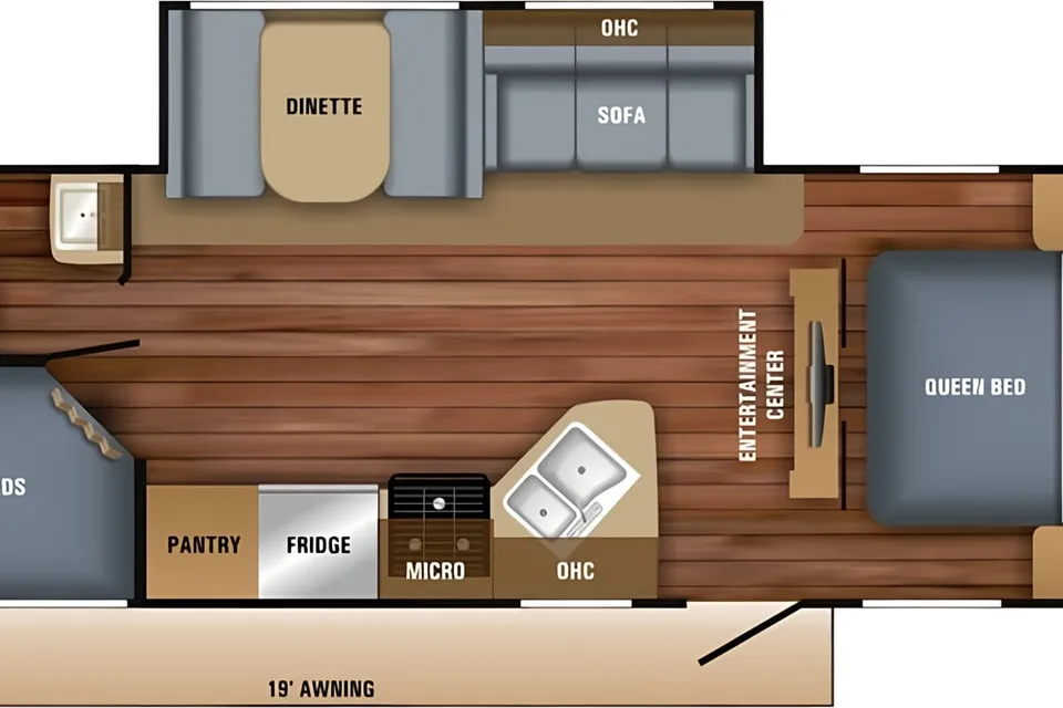 Darby's Jayco JayFeather 25BH Travel Trailer