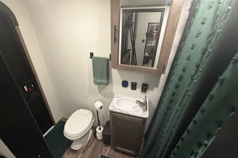 Inn at the Woods: Forest River Sabre 38 DBQ Fifth Wheel