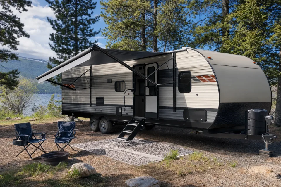 Andrew's Forest River Wildwood dbds Travel Trailer