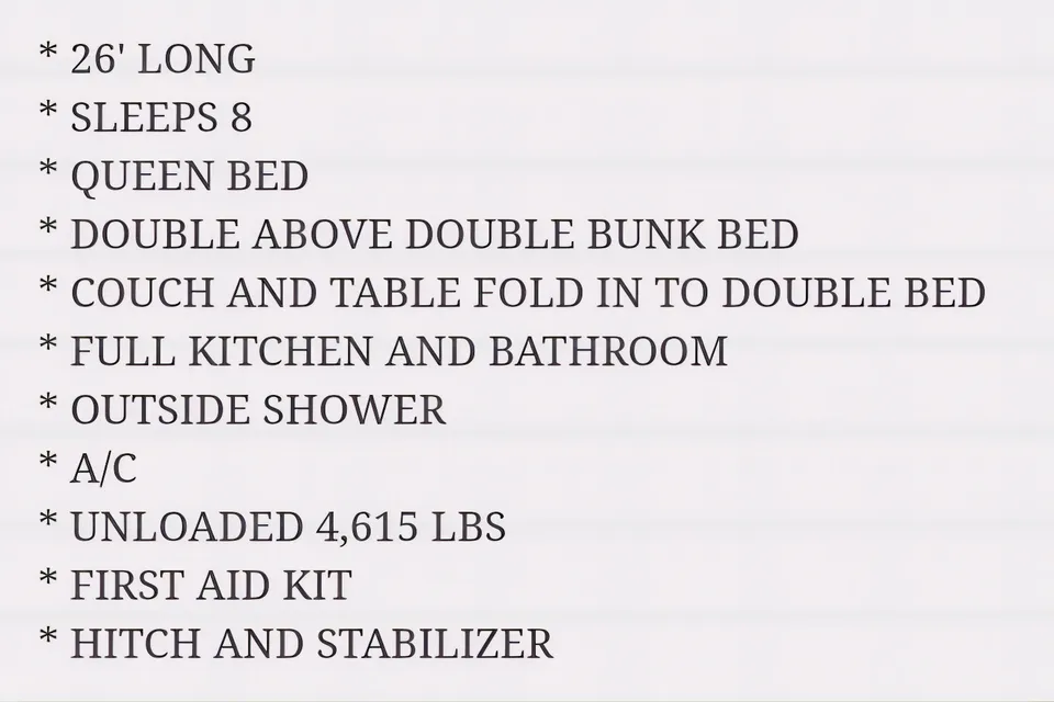 Tatjana's U#4 Travel Trailer
