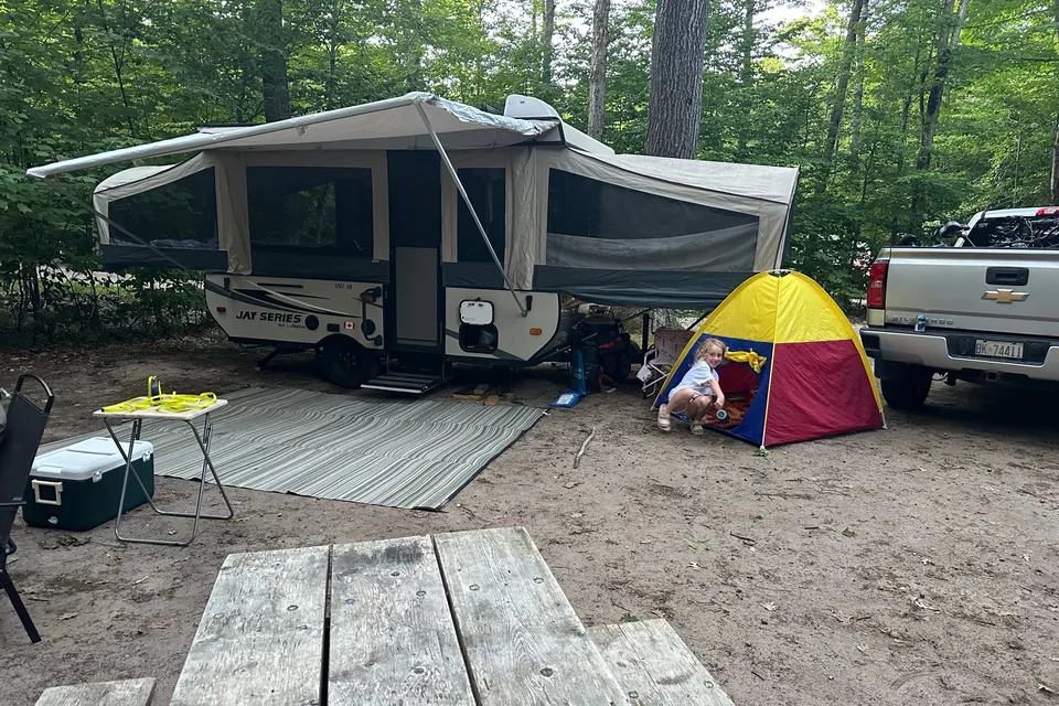 The pack-n-nap tent trailer