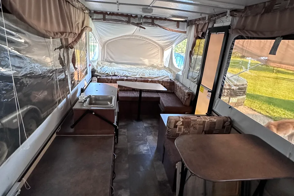 The pack-n-nap tent trailer