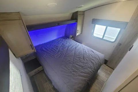 Family getaway 5th wheel camper.