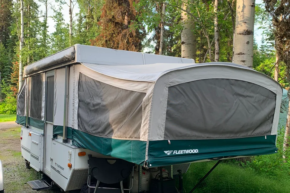 Brenda's Fleetwood Destiny Tent Trailer