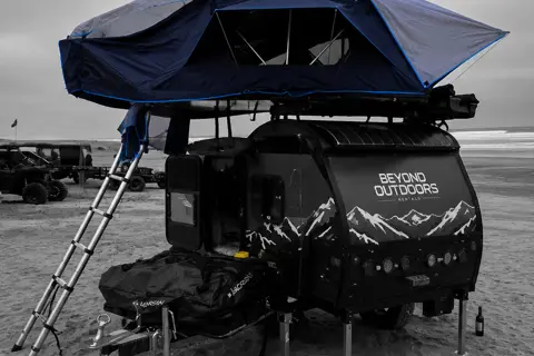 Universal Rooftop Tent w annex Rental fits Most SUVs, Trucks & Vans
