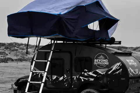 Universal Rooftop Tent w annex Rental fits Most SUVs, Trucks & Vans