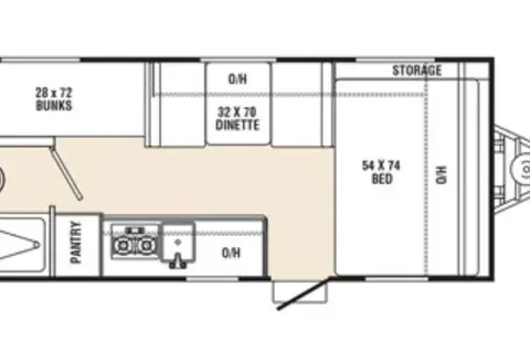 Shayne's Forest River 17bh Travel Trailer