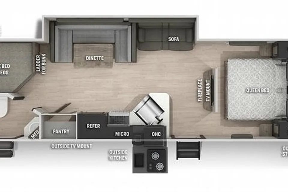 🌟 Family RV – Sleeps 6 Comfortably | Solar + Starlink + Outdoor Kitchen 🚐🔋🌲