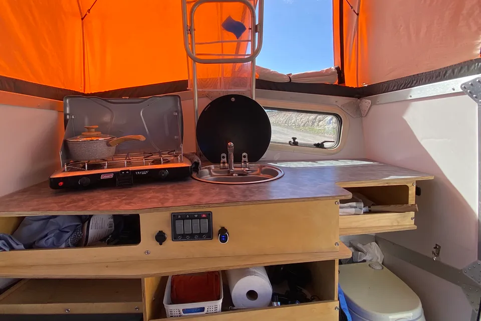 2013 Cricket Folding Travel Trailer