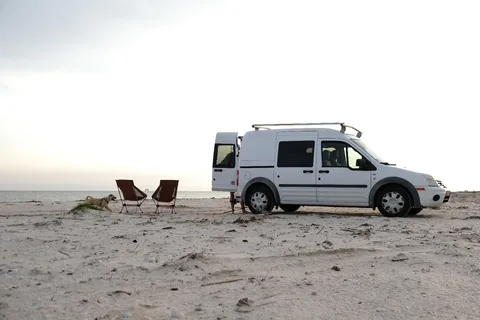 Lily-The-Van Ford Transit Connect Campervan