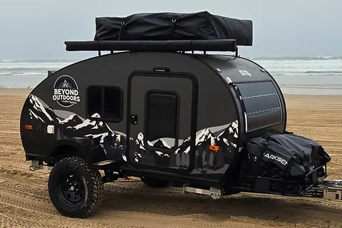 ⚡ Fully Equipped Off-Road Teardrop | Solar 3000W | Hot Outdoor Shower