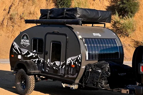 ⚡ Fully Equipped Off-Road Teardrop | Solar 3000W | Hot Outdoor Shower