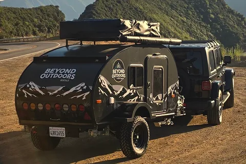 ⚡ Fully Equipped Off-Road Teardrop | Solar 3000W | Hot Outdoor Shower