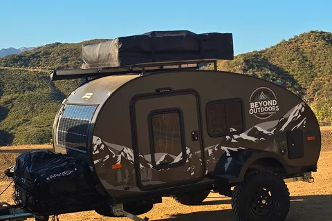 ⚡ Fully Equipped Off-Road Teardrop | Solar 3000W | Hot Outdoor Shower