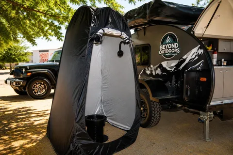 ⚡ Fully Equipped Off-Road Teardrop | Solar 3000W | Hot Outdoor Shower