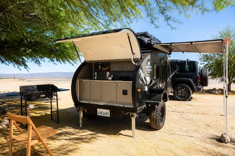 ⚡ Fully Equipped Off-Road Teardrop | Solar 3000W | Hot Outdoor Shower