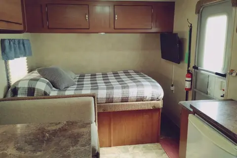 Meet Bubba, small and easy to pull but with Bunkbeds he has room for the whole family!