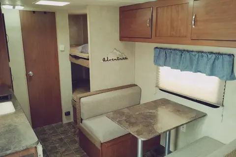 Meet Bubba, small and easy to pull but with Bunkbeds he has room for the whole family!