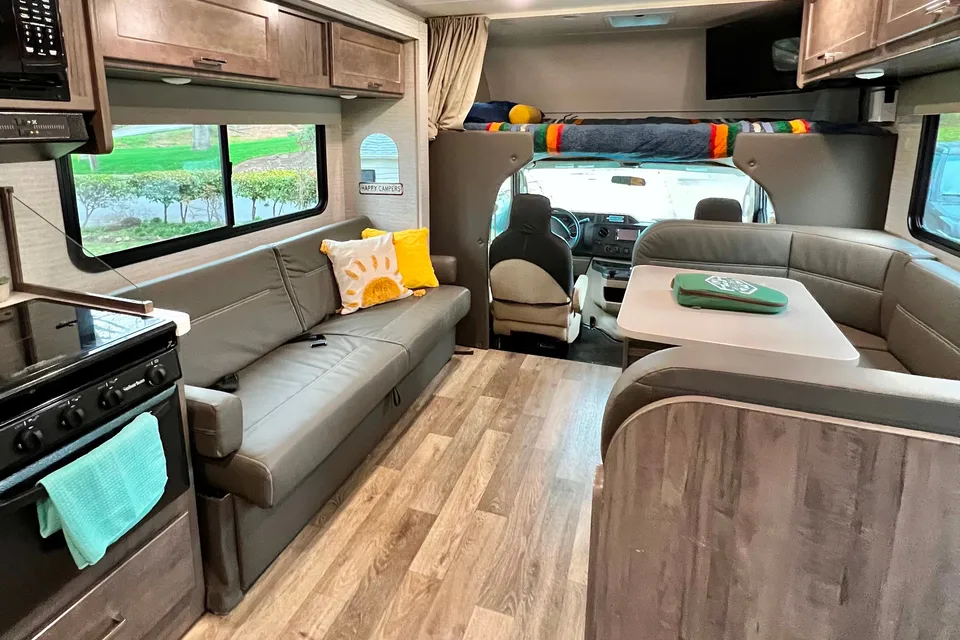 Kind Spirit Adventures | Class C Winnebago Sleeps 7