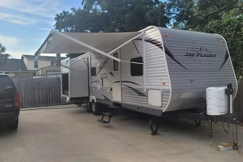 Home away from home!  Jayco 32 Travel Trailer