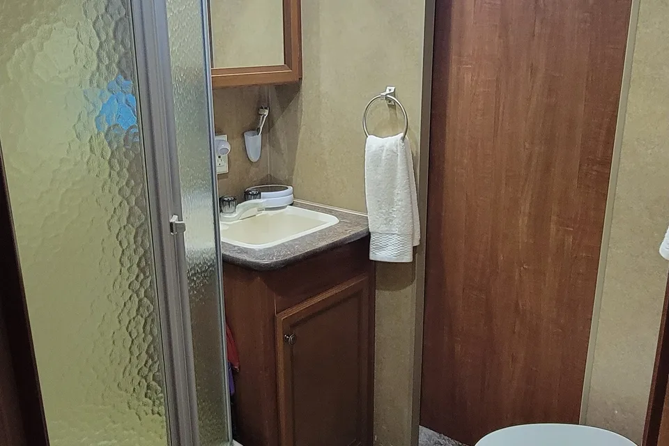 Home away from home!  Jayco 32 Travel Trailer