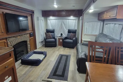 Home away from home!  Jayco 32 Travel Trailer