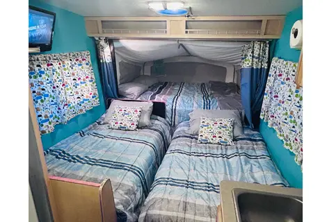 Retro Vintage Hybrid Trailer + Extras Delivery Only