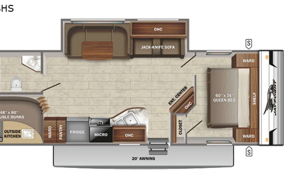 Brad's Jayco Jayco Jay Flight SLX 8 295BHS Travel Trailer