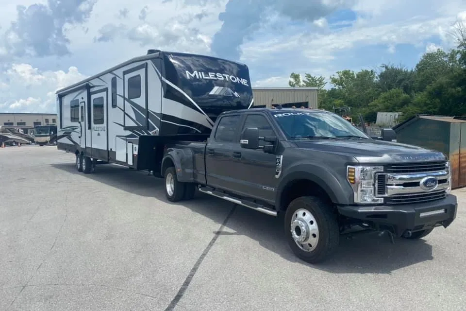 Derick's Heartland Milestone Fifth Wheel