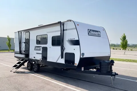 The Traveler Keystone Coleman 22BX Light Travel Trailer