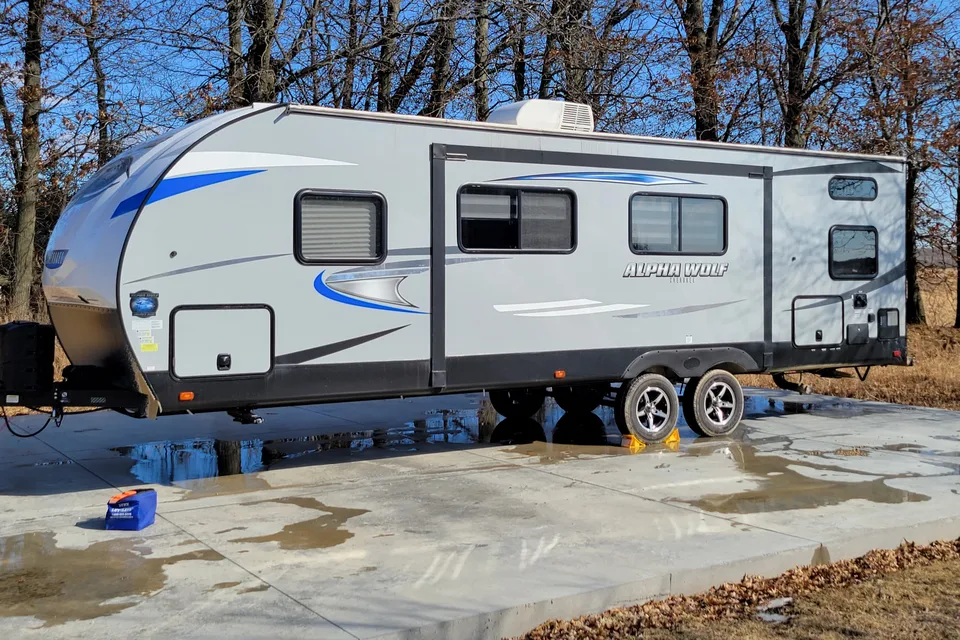 Kim's Forest River Alpha Wolf Travel Trailer