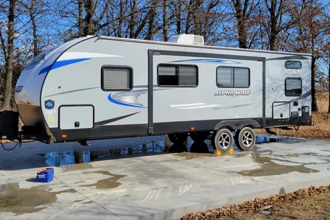 Kim's Forest River Alpha Wolf Travel Trailer