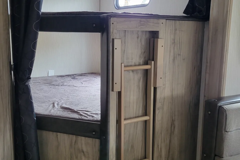 Kim's Forest River Alpha Wolf Travel Trailer