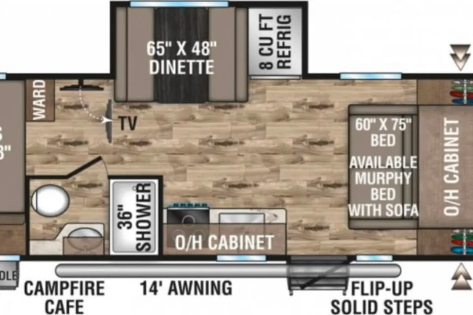 Jess & Justin’s home away from home!
