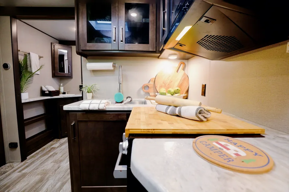 Say hello to "Gracie"! Our 22 Grand Design 265BH! Located near Table Rock Lake, Branson Missouri & Lake Of The Ozarks