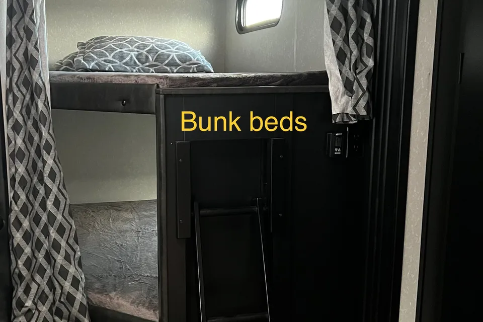 Sarah's Forest River Grey Wolf Travel Trailer