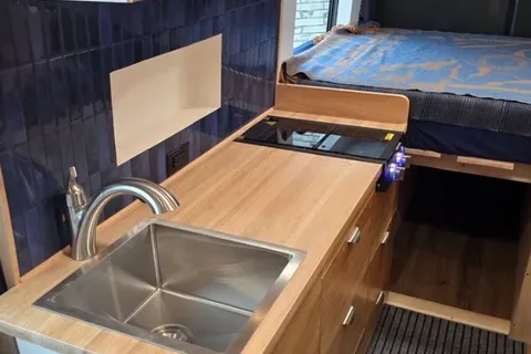 Susan's Ford Transit 250 High Roof extended Campervan